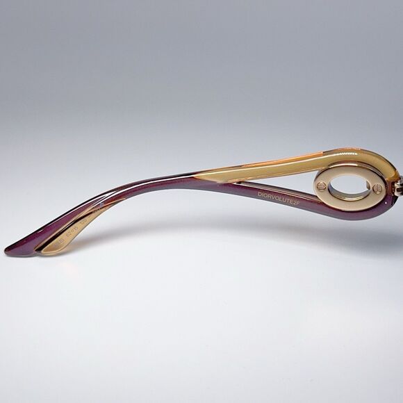 Christian Dior VOLUTE2F 401JS VIOLET HONEY Butterfly Sunglasses 62mm 15 120 NWT - Picture 6 of 9